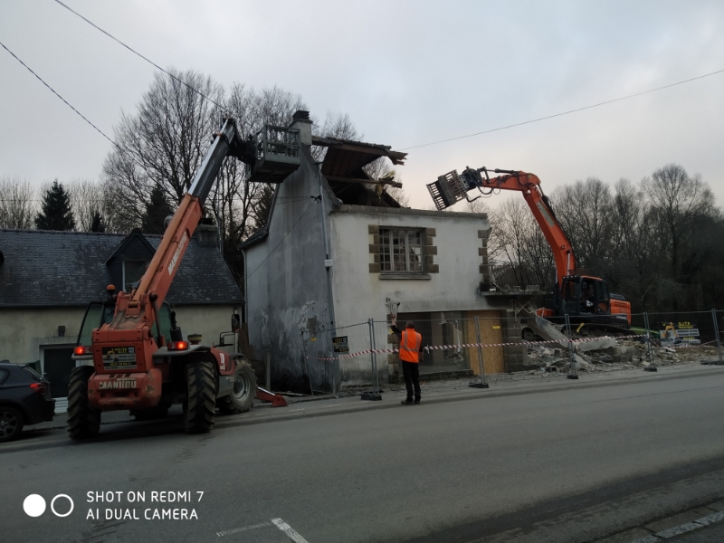 DJTP Entreprise Travaux Publics Gourin DEMOLITION 7